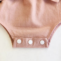 Baby Girl Bell Sleeve Bodysuit w/ Bow