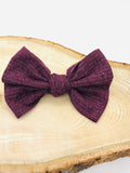 Beautiful Knit Hair Bow