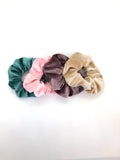 4 pack Velvet Scrunchies