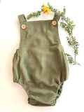 Linen Cotton Romper/Overalls