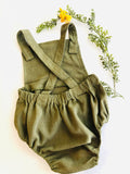 Linen Cotton Romper/Overalls