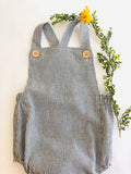 Linen Cotton Romper/Overalls