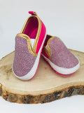 Glitter Pre Walker Slip On Shoes