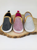 Glitter Pre Walker Slip On Shoes