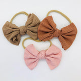 Beautiful Knit Hair Bow