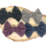 Beautiful Knit Hair Bow